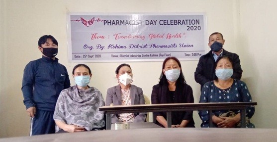 Members of Kohima District Pharmacists Union during the observance of World Pharmacist Day held on September 25. 