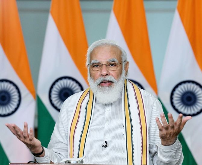 Prime Minister Narendra Damodardas Modi. Photograph: Press Information Bureau