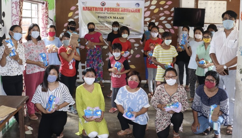 The Social Welfare Department, Dimapur in celebration of Poshan Maah organized an awareness camp under the theme ‘Health and Nutrition’ on September 9. The camp was held at Prodigal’s Home, Fellowship Colony, where 33 adolescent females attended. Tiasunep, the resource person spoke on healthy living, clean hygiene and balanced diet. All attendees of the camp received gift hampers prepared by the department. 