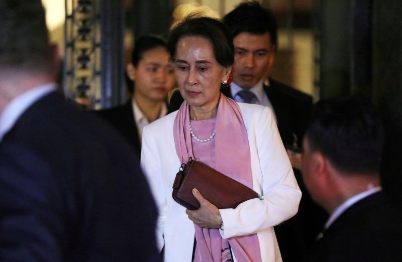 Myanmar's leader Aung San Suu Kyi. (REUTERS File Photo)