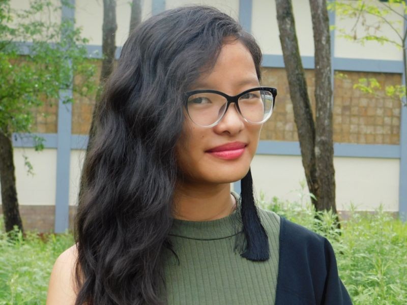 Ralu Keyho, winner of online debate competition 2020 on the topic ‘COVID-19 a bane to humanity.’