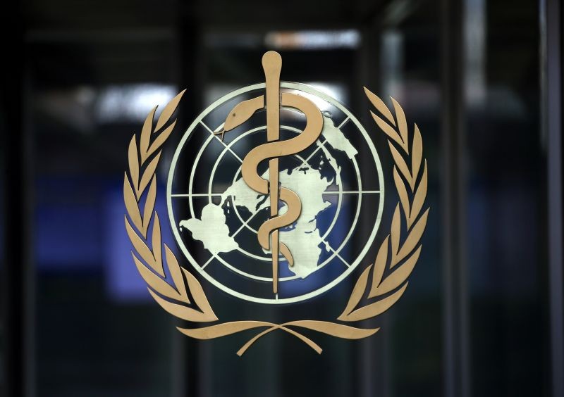 A logo is pictured on the headquarters of the World Health Orgnaization (WHO. (REUTERS File Photo)