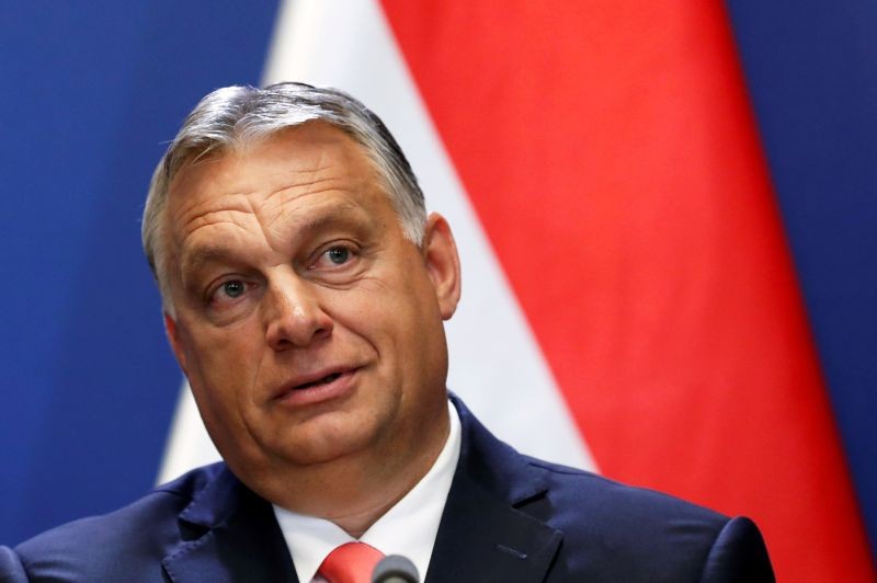 Hungary's Prime Minister Viktor Orban holds a news conference in Budapest, Hungary, June 12, 2020. (REUTERS File Photo)