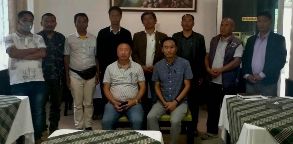 The outgoing and incoming officials of the CWA after the function at Ura Hotel, Kohima (Photo Courtesy: Kuzhovesa Soho)