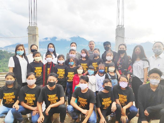 Kohima District Legal Services Authority with the children of Bright Morning Star Children Home, Kohima during the one day seminar held on September 25. (Photo Courtesy: NSLSA)