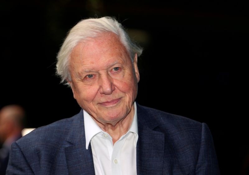 Broadcaster and film maker David Attenborough attends the premiere of Blue Planet II at the British Film Institute in London, Britain, September 27, 2017. (REUTERS File Photo)