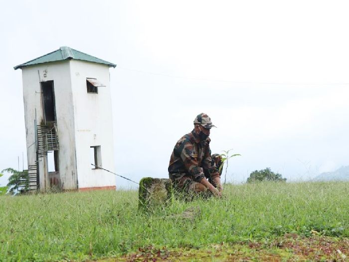 Battalions of Assam Rifles under the aegis of HQ IGAR (North) organized tree plantation drive across Nagaland and Arunachal Pradesh with an aim to reduce impact of global warming and to maintain ecological balance on August 31. A total of 78,625 saplings, to include locally available flora and fruit-bearing trees were planted by all ranks. (Photo Courtesy: PRO, HQ IGAR N)