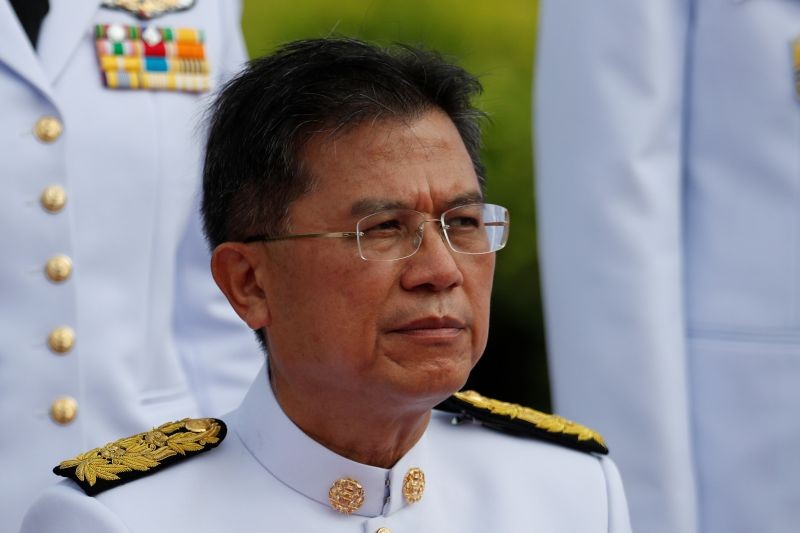 Thailand's Finance Minister Predee Daochai attends a family photo session with new cabinet ministers at the Government House in Bangkok, Thailand on August 13, 2020. (REUTERS File Photo)