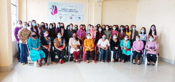 District Task Force Beti Bacho Beti Padhao and Mahila Shakti Kendra Longleng observe World Contraception Day on the theme ‘It's your Life, your Responsibility’ with Roseline Phom, District Media Officer as resource person at DCs Conference Hall, Longleng on September 26. Welcome speech was delivered by Phungla Phom, WWO MSK Longleng, and the program was chaired by Sangla Phom, District Program Assistant, PMMVY. (DIPR Photo)