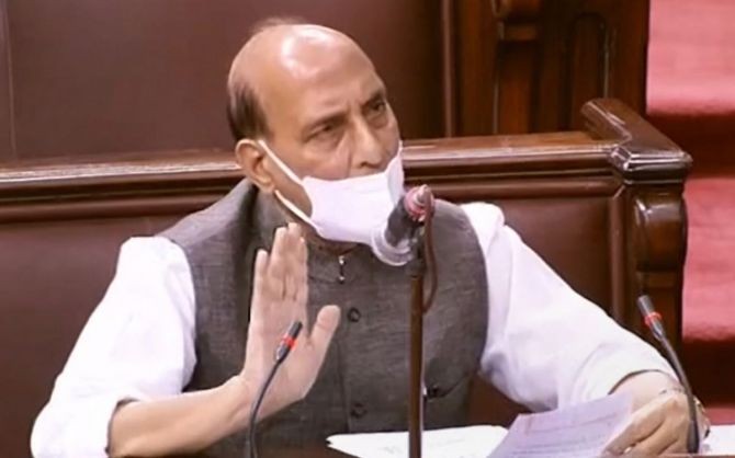 Defence Minister Rajnath Singh