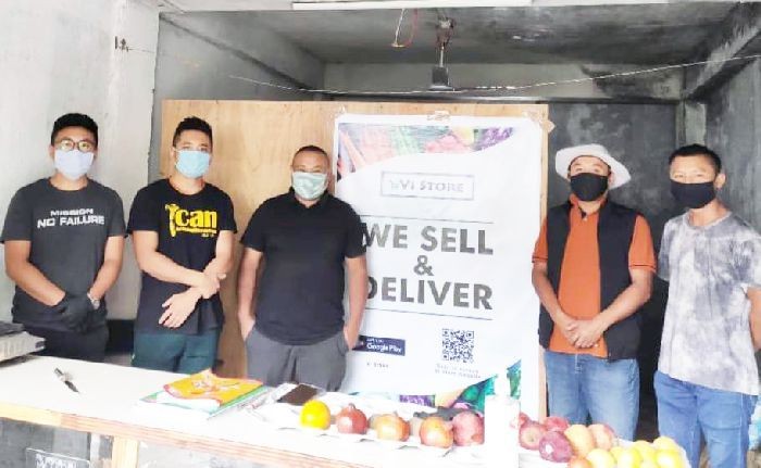Vi Store’ an online grocery, vegetables and fruit store run and managed by a team of local youths in Kohima was officially launched on September 25.