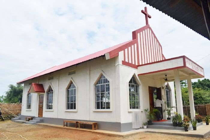 A view of the River View Nagamese Church at Seithekema ‘C’.
