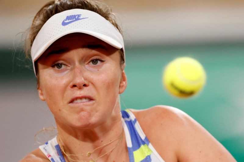 Ukraine's Elina Svitolina in action during her second round match against Mexico's Renata Zarazua REUTERS/Gonzalo Fuentes