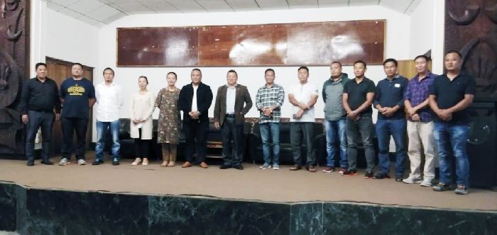 Kohima Village Youth Organization (KVYO) announced new office bearers for the tenure 2020-2022 with Ruokuoneituo Phewhuo as President, Dziesesakuo Rutsa-Vice President, Neingusalie Khruomo - General Secretary, Zedikuolie Kire -Assistant General Secretary, Neivotuo Pienyu-treasurer, Khriesazo Liezietsu- Publicity & Information Secretary and Women Coordinator- Peleneinuo Kuotsu, Neingurienuo Linyü, Keneichanuo Sekhose and Vilabeiu Mechülho.