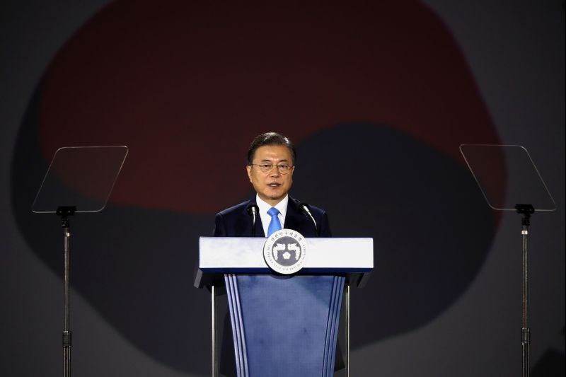 South Korean President Moon Jae-in. (REUTERS File Photo)