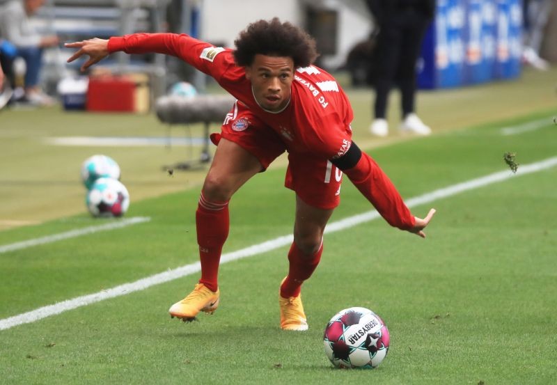 Bayern Munich's Leroy Sane in action. REUTERS/Wolfgang Rattay/Files