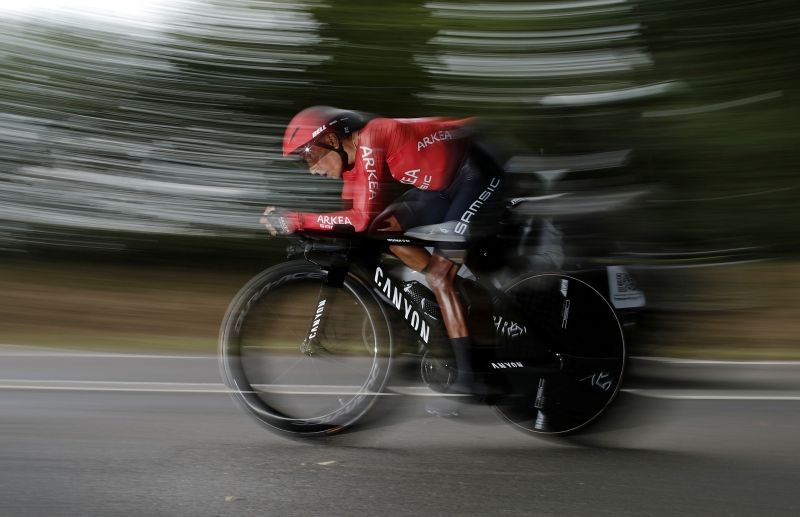 Team Arkea-Samsic rider Nairo Quintana of Colombia in action during Tour de France - Stage 20. (Reuters File Photo)