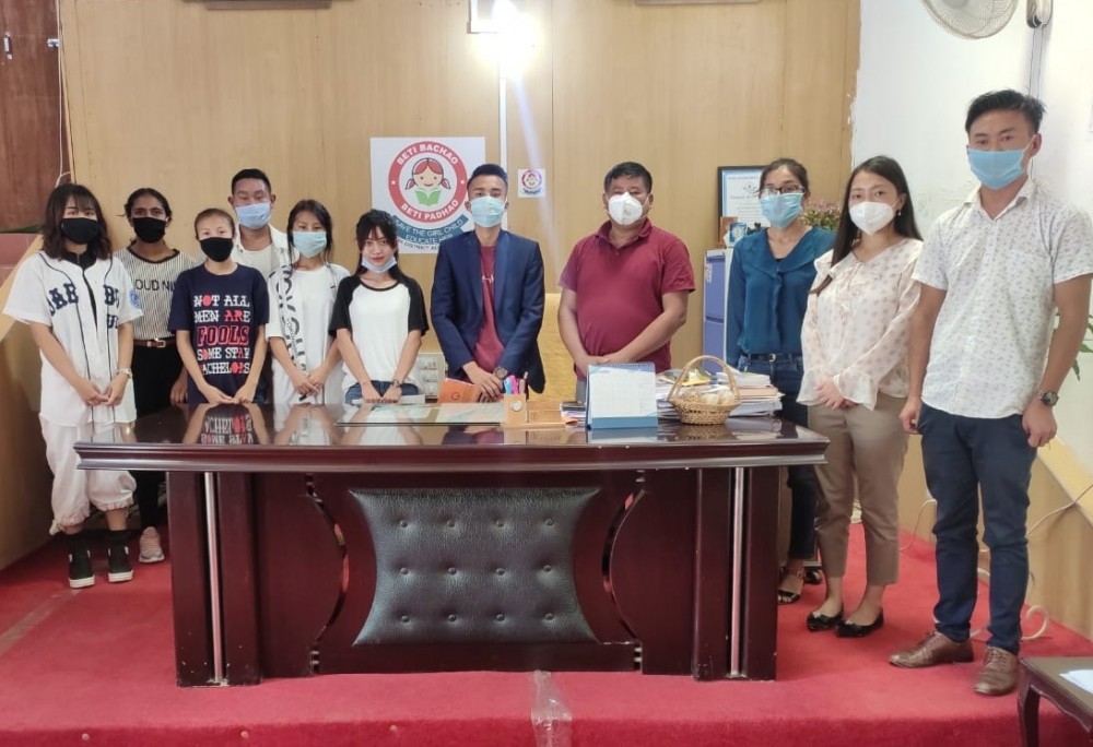 District administration and some of the participants during the felicitation programme held at DC chamber on September 2.