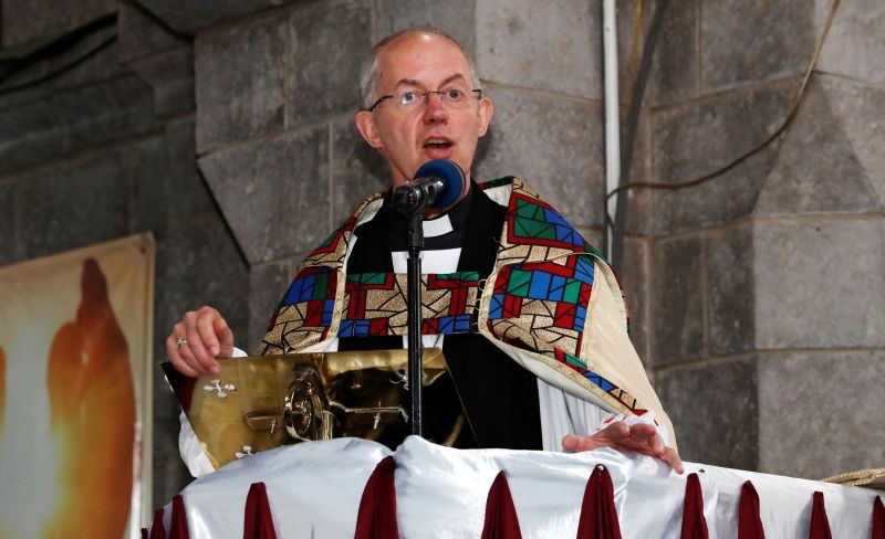 Archbishop of Canterbury Justin Welby attends a special service at the Anglican Church of Kenya (ACK) St. Stephen's Cathedral along Jogoo road in Nairobi, Kenya on January 26, 2020. (REUTERS File Photo)