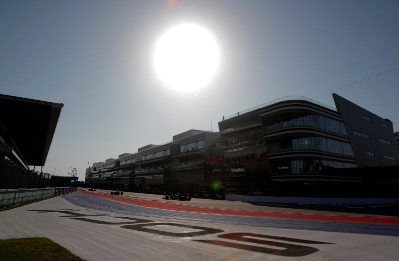 General view during the race. Pool via REUTERS/Maxim Shemetov/File Photo