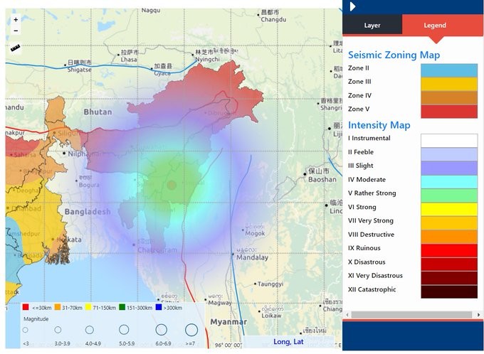 National Center for Seismology in a tweet informed that the earthquake measured 5.3 on the Richter scale and occurred at 11:08 pm. (Image Courtesy: @NCS_Earthquak /Twitter)