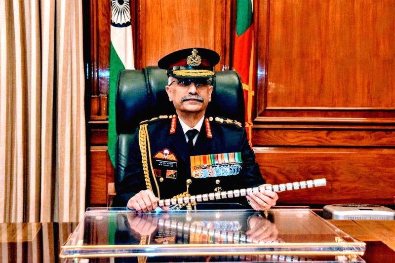 Indian Army chief General M.M. Naravane. (IANS/DPRO Photo)