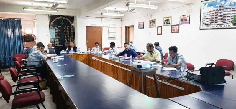 NStCB officials during virtual branch manager conference on October 29.