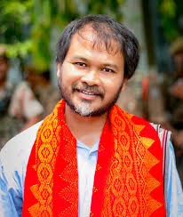 Gogoi, the leader of the Krishak Mukti Sangram Samiti (KMSS), was arrested on December 12 last year from Jorhat, during the height of the anti-CAA protests in the state. (Photo Courtesy: Vikramjit Kakati / CC BY-SA (https://creativecommons.org/licenses/by-sa/4.0)