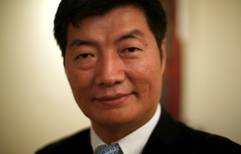 Lobsang Sangay, Prime Minister of the Tibetan government-in-exile, poses for a picture after an interview with Reuters in New Delhi, India, December 16, 2016. (REUTERS File Photo)