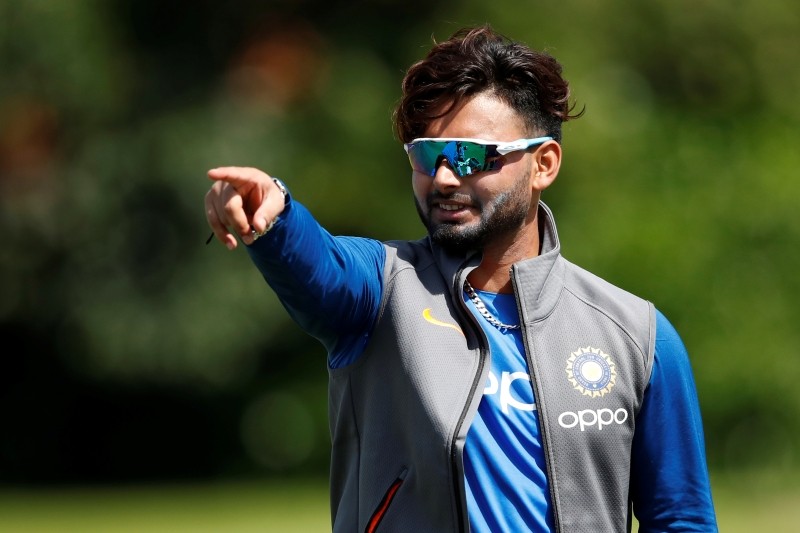 FILE PHOTO: Cricket - ICC Cricket World Cup - India Nets - Edgbaston, Birmingham, Britain - June 29, 2019 India's Rishabh Pant during nets Action Images via Reuters/Andrew Boyers