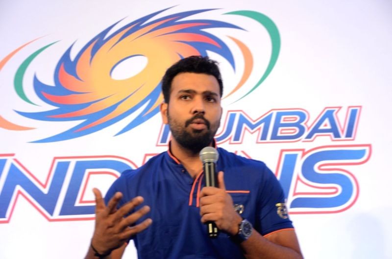 Mumbai Indians' captain Rohit Sharma . Image Source: IANS