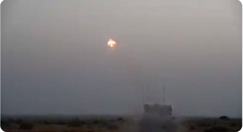 India successfully carried out the final trial of anti-tank guided missile -- Nag. (IANS Photo)