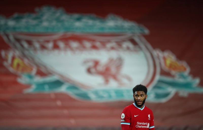 Liverpool's Joe Gomez Pool via REUTERS/Michael Steele