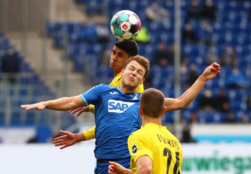 TSG 1899 Hoffenheim's Dennis Geiger. Reuters Photo