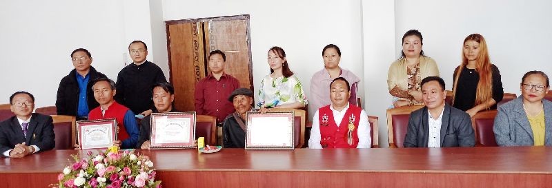 Natha New village, Sheipu village and SBAK, Nito Mount mission centre were declared as tobacco-free zones under Zunheboto district. (Photo Courtesy: CMO Office Zunheboto)