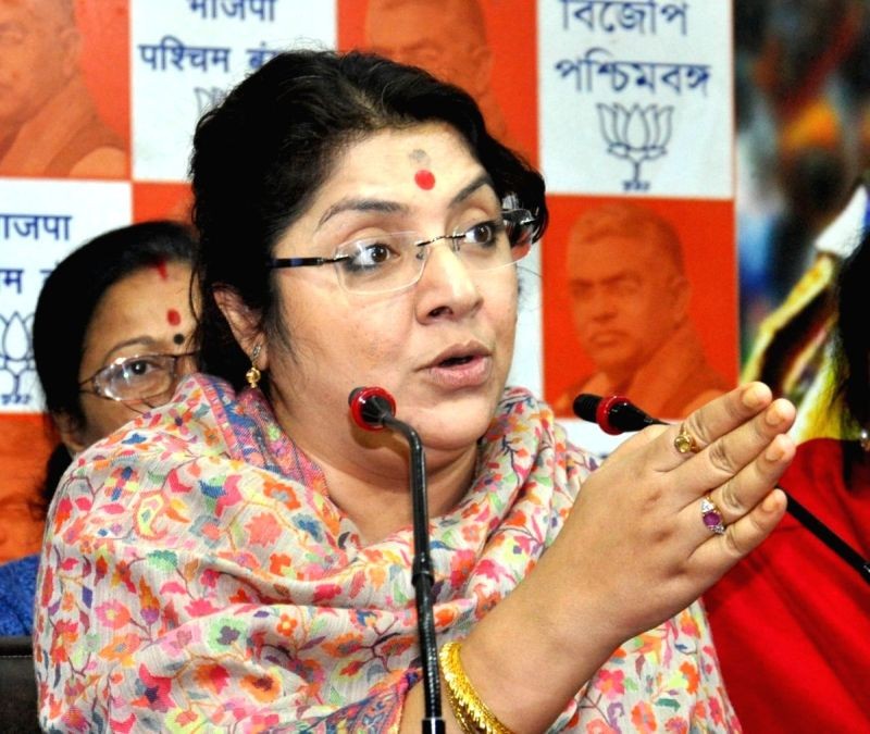 BJP MP Locket Chatterjee. (File Photo: IANS)