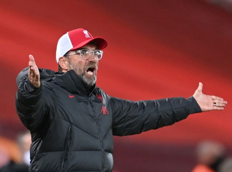 Liverpool manager Juergen Klopp Pool via REUTERS/Laurence Griffiths