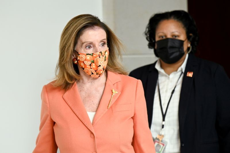 U.S. House Speaker Nancy Pelosi departs a news conference on Capitol Hill in Washington, U.S. October 8, 2020. (REUTERS File Photo)