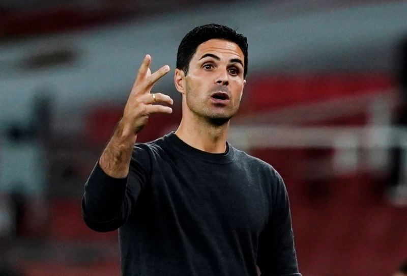 Arsenal manager Mikel Arteta. Pool via REUTERS/Will Oliver/Files