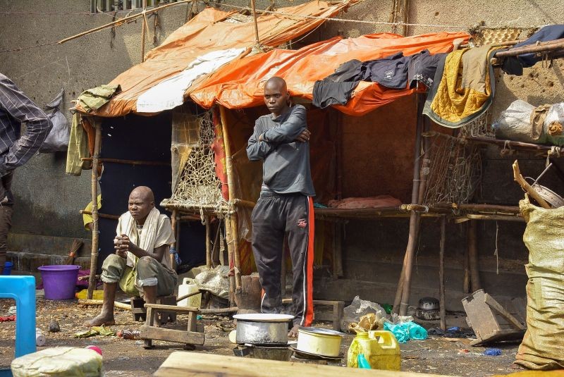 Congolese prisoners are seen inside the Kangbayi central prison in Beni, Democratic Republic of Congo, October 20, 2020. (REUTERS Photo)