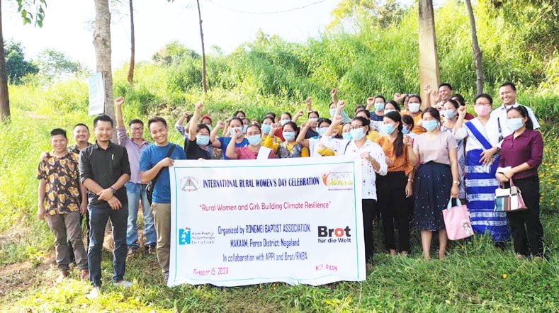 Participants during the International Rural Women’s Day held at Mission Centre Fellowship, RBA Campus Jalukie Town on October 15. (Photo Courtesy: RBA)