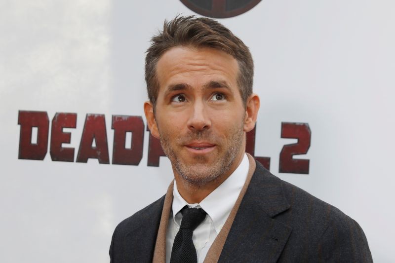 FILE PHOTO: Actor Ryan Reynolds poses on the red carpet during the premiere of "Deadpool 2" in Manhattan, New York, U.S., May 14, 2018. REUTERS/Shannon Stapleton/File Photo