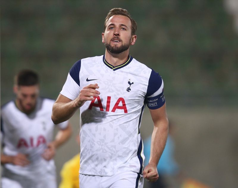 Tottenham Hotspur's Harry Kane celebrates scoring their first goal REUTERS/Stoyan Nenov/File Photo