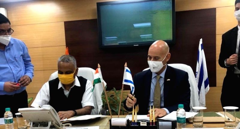 Israel's Ambassador to India, Ron Malka. (Twitter@DrRonMalka/IANS Photo)