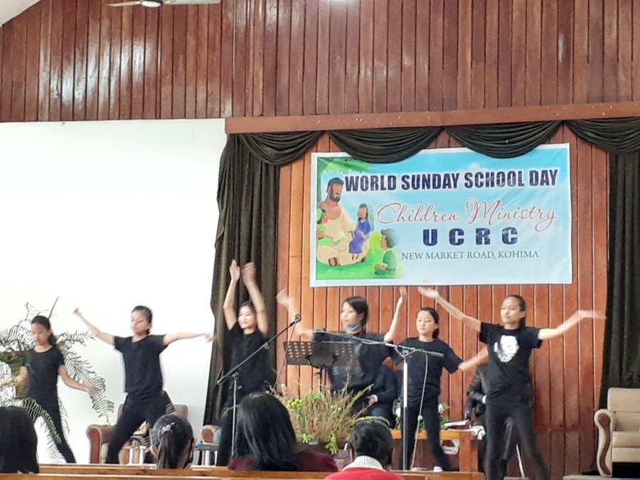 Union Christian Revival Church, New Market, Kohima observed World Sunday School Day on November 1 with various events associated with the day. 
