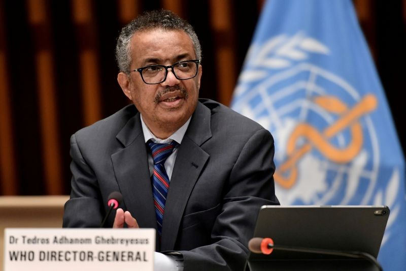 World Health Organization (WHO) Director-General Tedros Adhanom Ghebreyesus. (REUTERS File Photo)