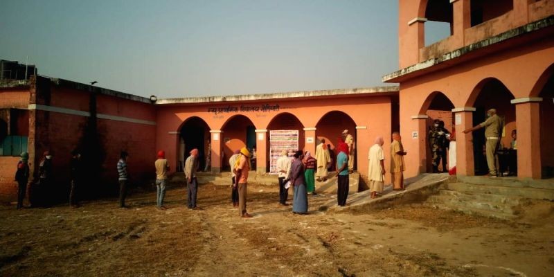 Polling for the third and final phase of the Bihar Assembly election for 78 seats in 15 districts will take place on Saturday. (IANS Photo)