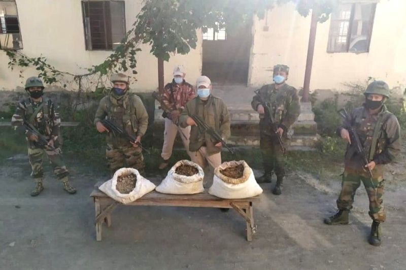 Drugs worth Rs 287 crore seized in Manipur. (IANS Photo)