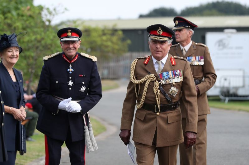 British Army General Sir Nick Carter arrives to attend the VJ Day National Remembrance event, held at the National Memorial Arboretum in Staffordshire, Britain August 15, 2020. (REUTERS File photo)