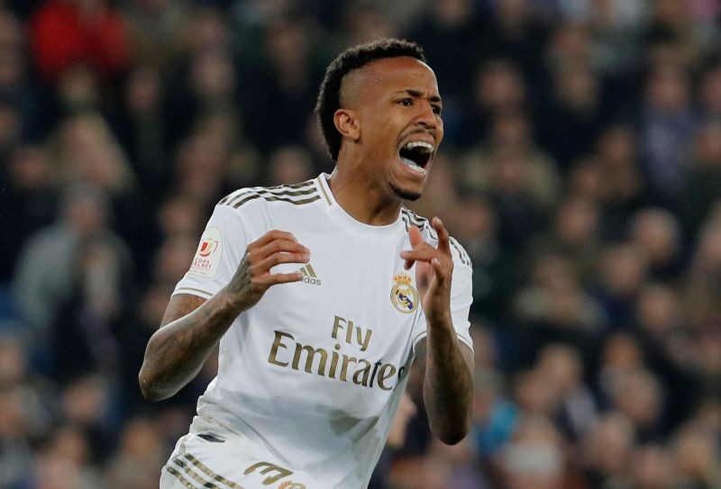 Real Madrid's Eder Militao reacts after a missed chance REUTERS/Susana Vera/File Photo